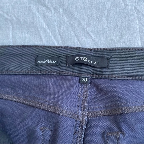 STS Blue Distressed Camo Skinny Jeans - 28 - Picture 7 of 9